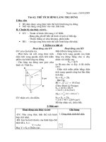 tiet 62 hinh 8: the tich hinh lang tru