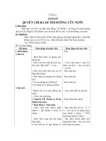 lịch sử lớp 5 tuần 6-10 theo ckt