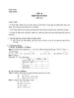 tiết 17 kiểm tra có mt va đa