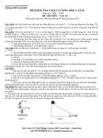 Đề chọn HSG lớp 12