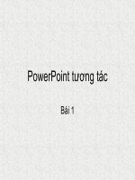 Powerpoint tương tác