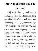 Kỹ thuật tổ chức NGLL