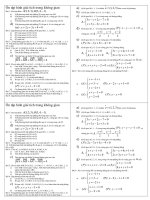 ôn tập hình lớp 12