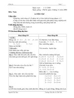 Giáo án lớp 1 Tuần 10