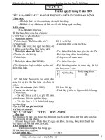 GIÁO ÁN LỚP 4 TUẦN 19 - 31