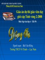 bai giang thi cap tinh