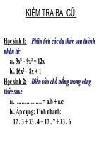 phan tich da thuc thanh nhan tu pp nhom hang tu