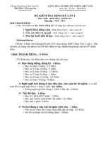 KTGK1 LỚP 3 -TIẾNG VIỆT