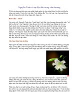 Nguyễn Tuân và sự độc đáo trong văn chương