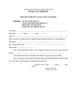 Mẫu đơn đề nghị nâng lương