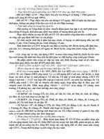 KẾ HOẠCH CÔNG TÁC THÁNG 8