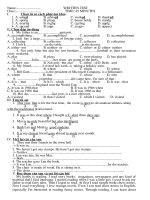 kiem tra 1 tiet lop 11