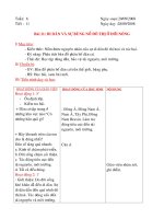 địa lý 7 tuần 11