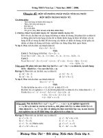 CH.ĐỀ PHÂN TICH ĐA THỨC THÀNH NHÂN TỬ