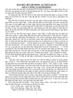 HỌC TẬP ĐẠO ĐỨC HCM