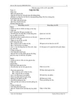 Giáo án Thể dục 2,HK1 CKTKN