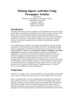 Making Jigsaw Activities Using Newspaper Articles.doc