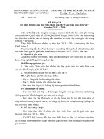 Kế hoạch tổ chức thi giai toán qua internet 