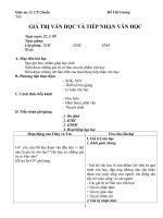 GIÁ TRỊ VĂN HỌC VÀ TIẾP NHẬN VĂN HỌC