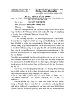 Chuong trinh hanh dong nam hoc 0910