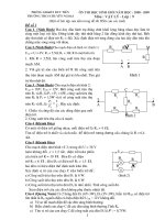 đề ôn thi HSG tỉnh