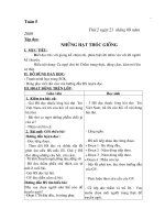 Giáo án lớp 4 - Tuần 5 (CKT 2010)