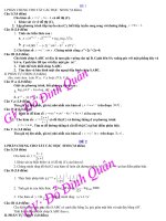 ĐỀ ÔN THI  HỌC KỲ I in ch hsNăm học 2009