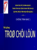 TỔ CHỨC TRẠI