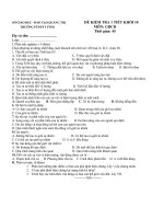 đề kiểm tra 1t lớp 10