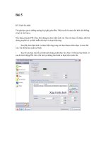 Tạo Flash nhạc bằng hình  ảnh - Bài 5