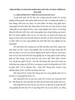 10191ĐỊNH HƯỚNG VÀ GIẢI PHÁP NHẰM THÚC ĐẨY ĐẦU TƯ PHÁT TRIỂN KCN Ở HÀ NỘI