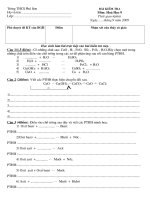 Kiểm tra Hoá tiết 10