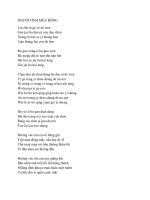 bài hát tiếng hoa