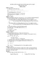 Hướng dẩn giải Đề thi tuyển sinh Lớp 10 năm 2009-2010