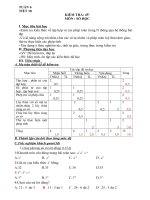kiểm tra tiết 18 tuần 6