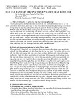 Đánh giá CT đổi mới