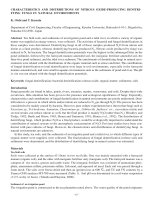 CHARACTERISTICS AND DISTRIBUTIONS OF NITROUS OXIDE-PRODUCING DENITRIFYING FUNGI IN NATURAL ENVIRONMENTS