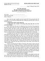 bai thu hoach qua 4 nam thuc hien