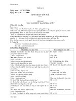 giáo án 4  - tuần 12