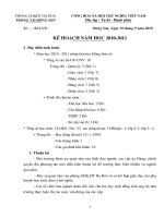 Ke hoach nam hoc 2010-2011