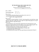 ĐỀ THI HK2 TOAN 9,NAM HOC 2010-2011