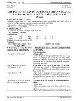 GIÁO ÁN TỰ CHỌN NGỮ VĂN 10 - CĐ 2