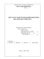 SKKN BỒI DƯỠNG HS GIỎI VĂN ĐẠT GIẢI