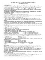 Đề kiểm tra chất lượng HSG lần 1