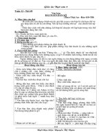 Giáo an văn 8 Tuần 13-19