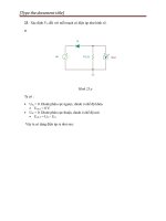 Bài tập về mạch môn xung số