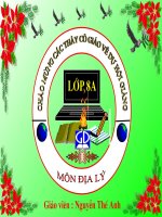 Đặc điểm sinh vật Việt Nam (thi GVG huyện)