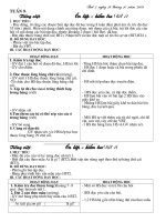 giao an lop 2 tuan 9 da chinh sua