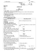 GIAO AN LOP 4 TUAN 7 ( LUONG)