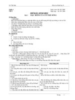 Giáo án Sinh 6 đầy đủ (k cần chỉnh sửa)